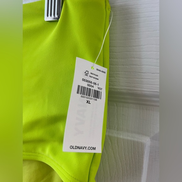 Neon high wasted bathing suit bottom - Picture 4 of 4